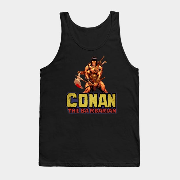 Cimmerian Warrior Tank Top by SAVELS